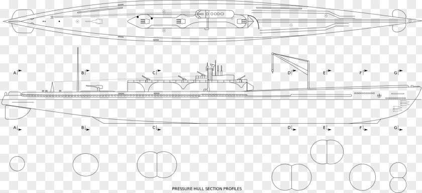 Submarine Background Line Art Car Drawing PNG