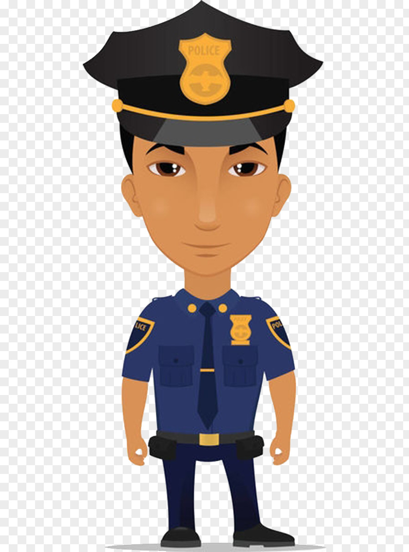 A Mighty Police Cap Officer Royalty-free Traffic Clip Art PNG