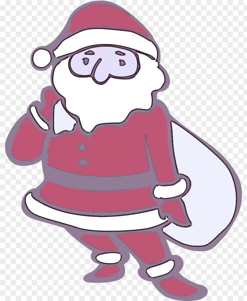 Christmas Cartoon Santa Claus PNG