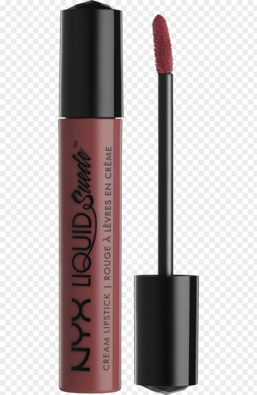 LIQUID LIPSTICK NYX Liquid Suede Cream Lipstick Lip Gloss Cosmetics PNG