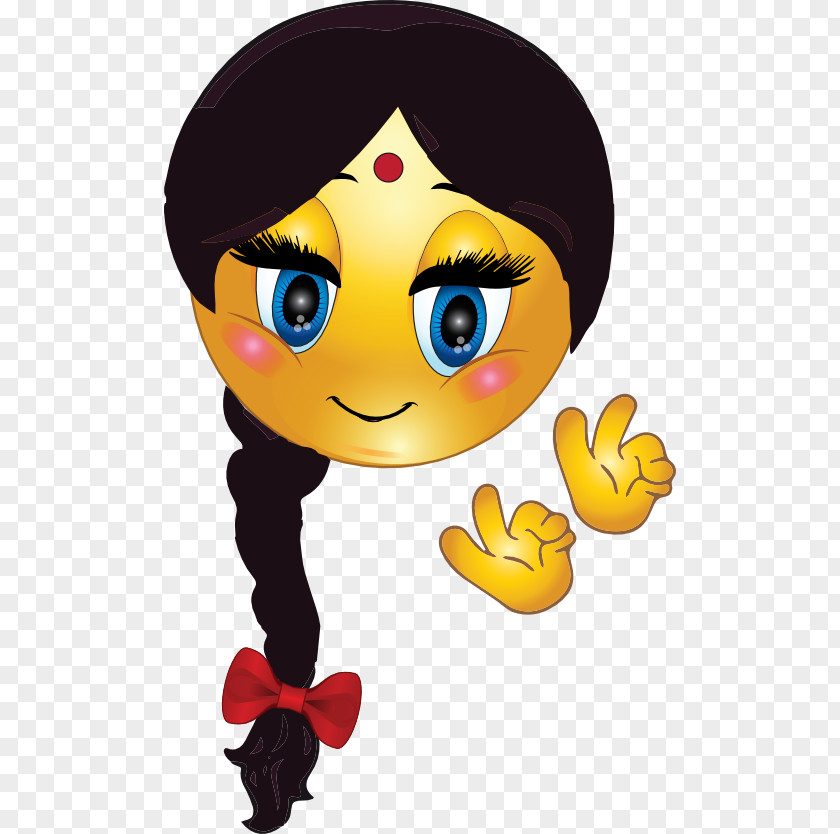 Smiley Emoticon Girl PNG , Girly s clipart PNG
