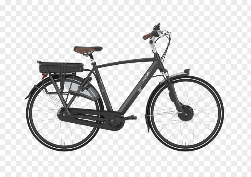 Bicycle Pedals Wheels Gazelle Orange C7+ (2018) PNG