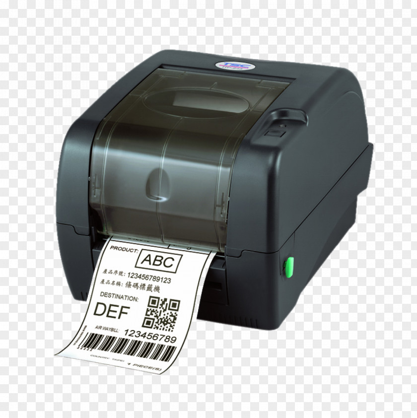 Printer Label Barcode Thermal Printing PNG