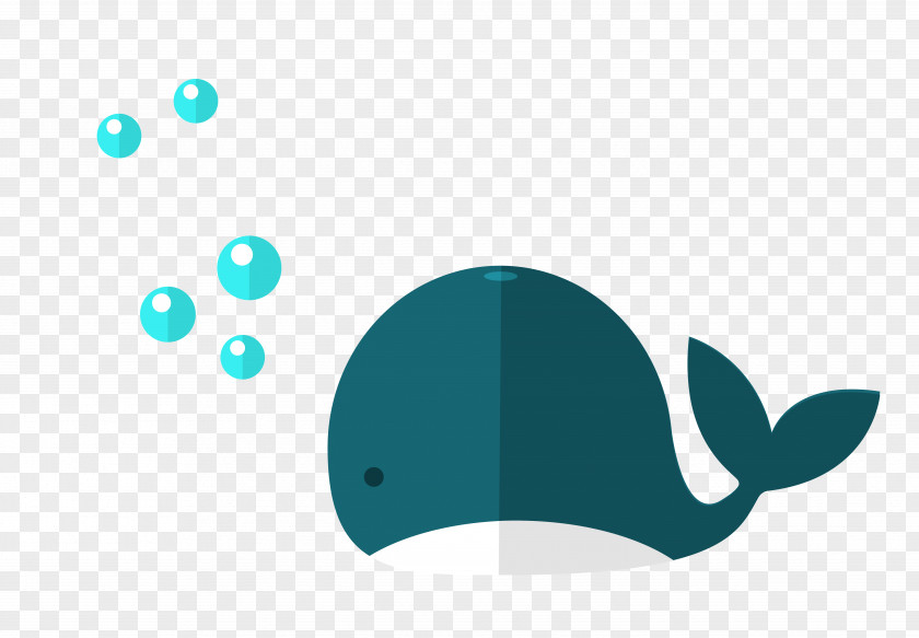 Vector Cartoon Whale Material Raster Graphics Wallpaper PNG