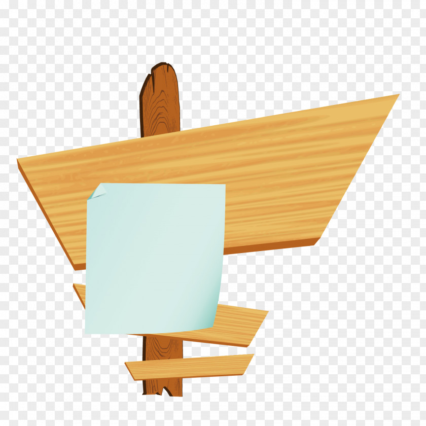 Wooden Billboards Plywood PNG