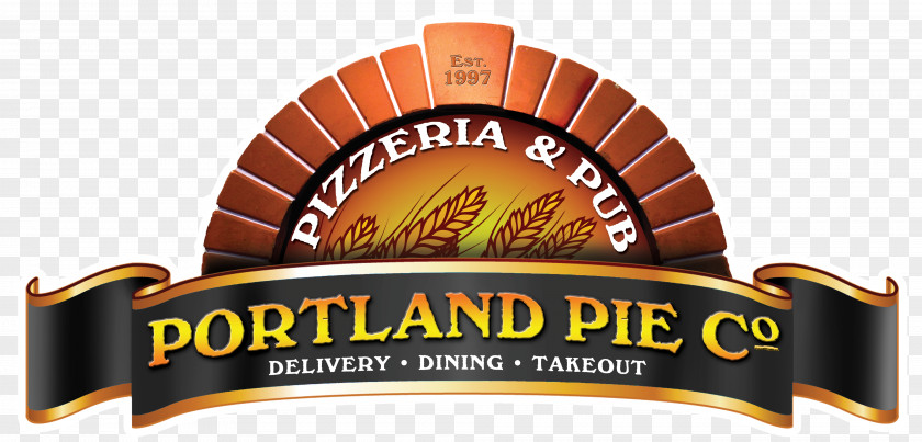 Brunswick Westbrook Take-out Portland Pie Co. Logo PNG