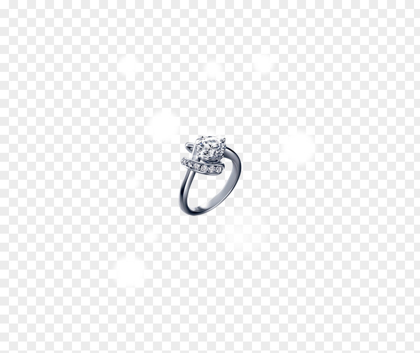 Star Diamond Ring Silver Body Piercing Jewellery Pattern PNG