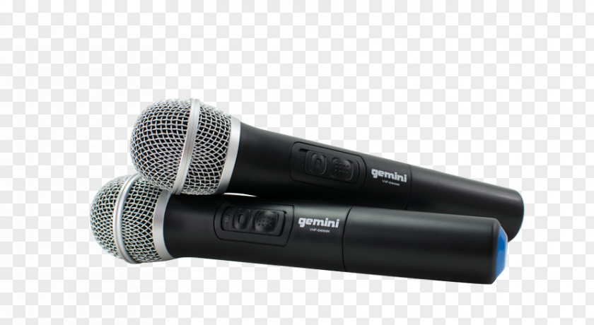 Wireless Microphone Very High Frequency Gemini Sound Products PNG