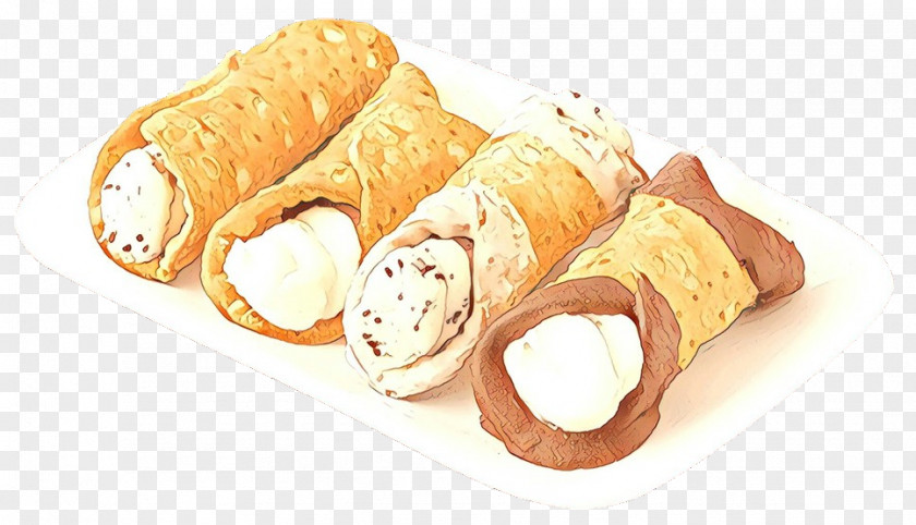 Cannoli Food Cuisine Dish Baked Goods PNG