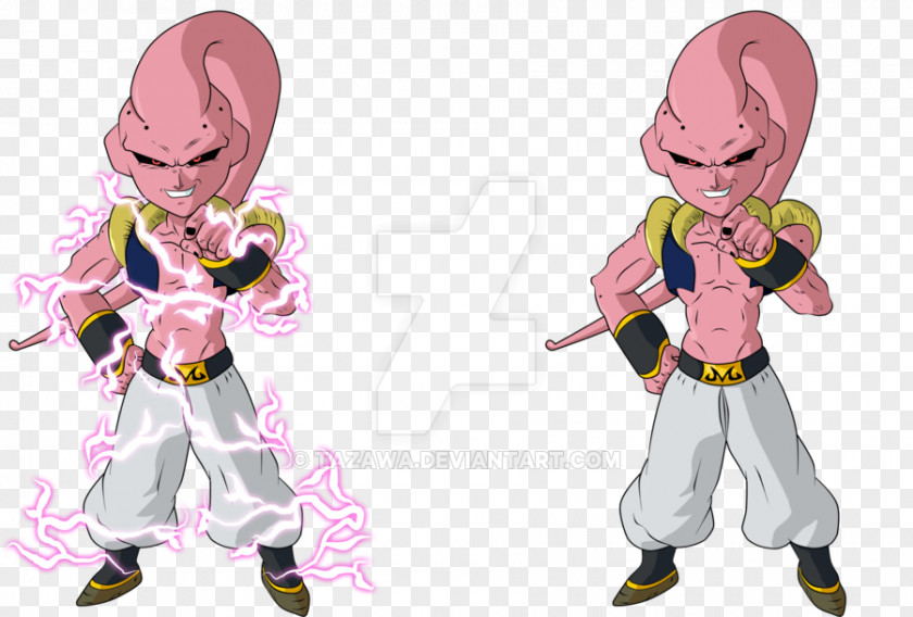 Goku Majin Buu Gotenks Vegeta Gohan PNG