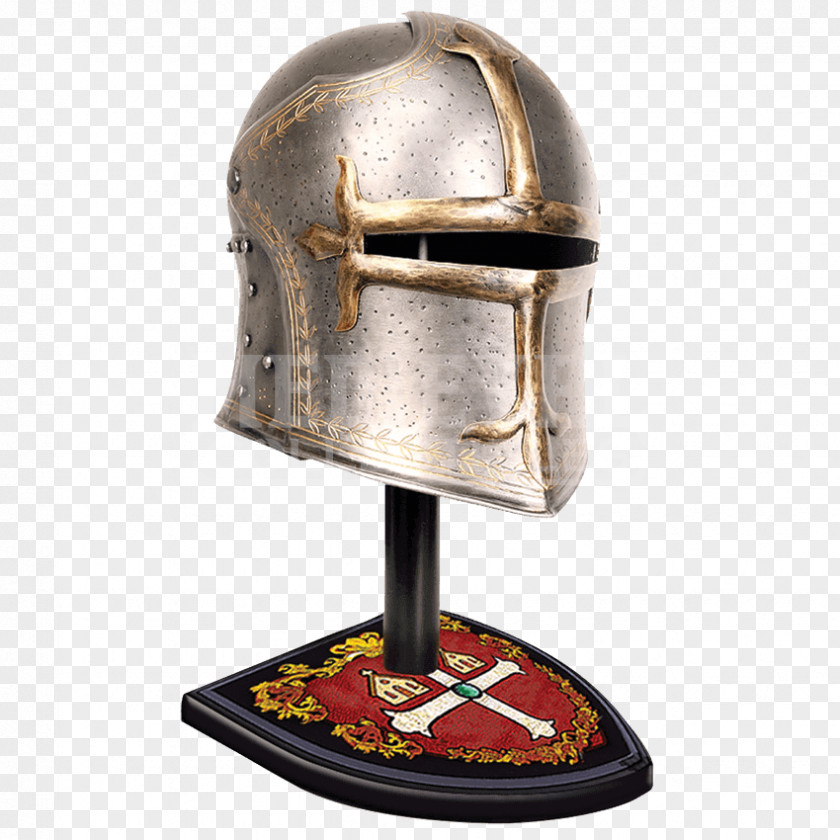 Helmet Middle Ages Knight Great Helm Barbute PNG