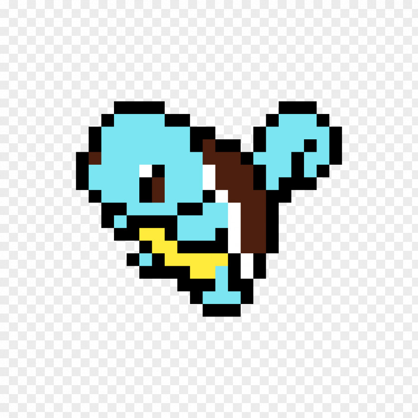 Pikachu Minecraft Squirtle Pixel Art Drawing PNG