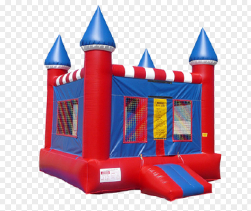 Castle Inflatable Bouncers Child Party PNG