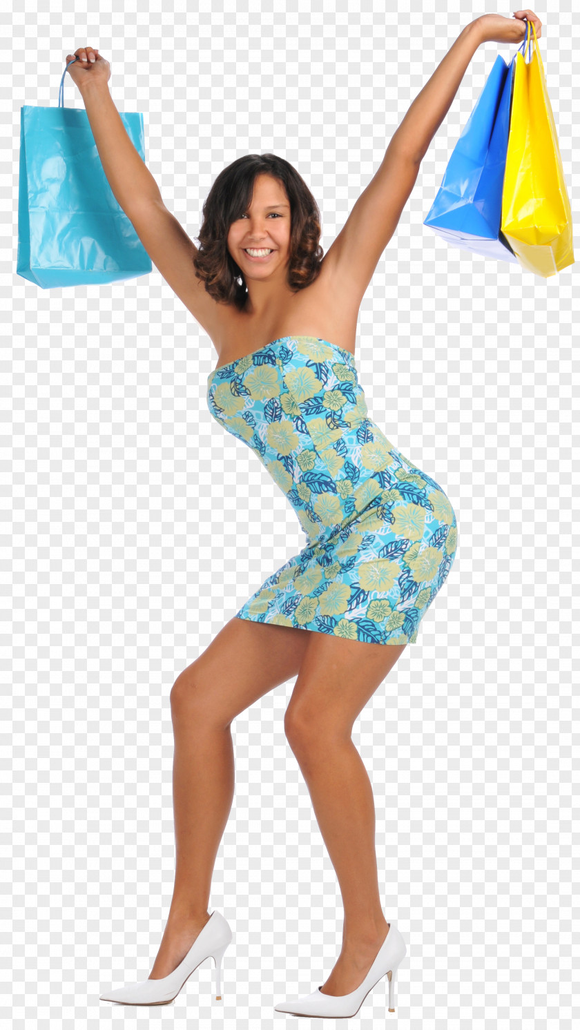 Girls Shopping Bags & Trolleys Stock Photography Woman PNG