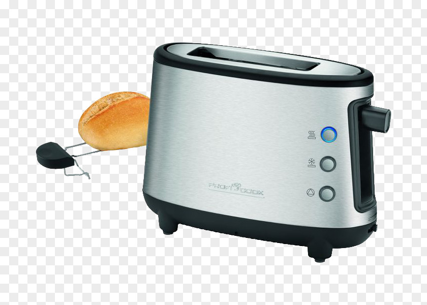 Profi Cook PC-TA 1122 Toaster Silver Proficook Slices Stainless Steel PNG