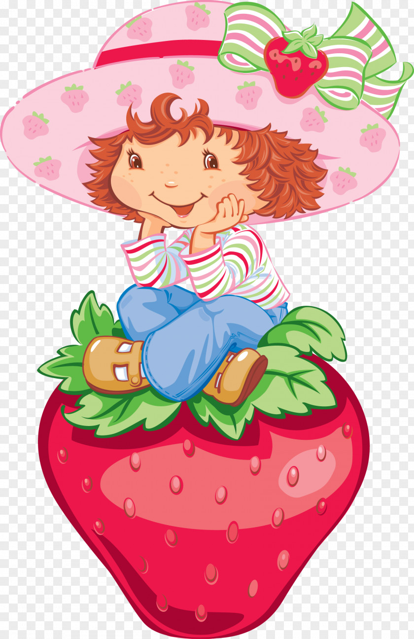 Strawberry Shortcake Chewing Gum Bubble PNG