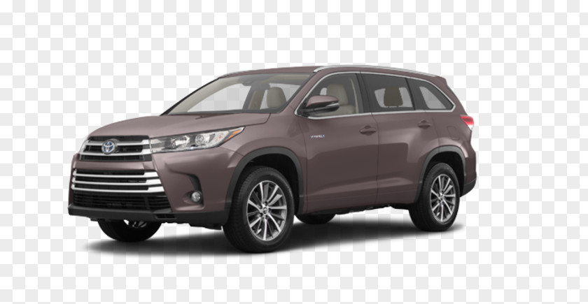 Toyota 2018 Highlander Hybrid XLE Car RAV4 PNG