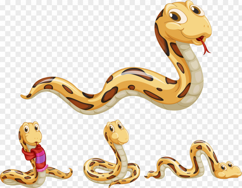 Vector Minibus Snake Royalty-free Clip Art PNG