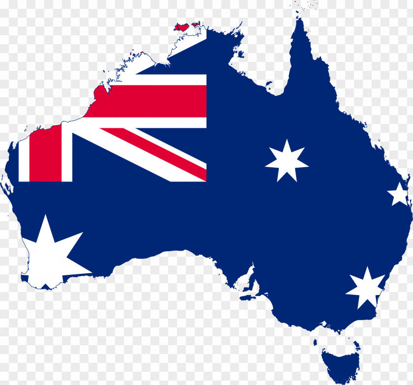 Australia Flag Of Map National PNG