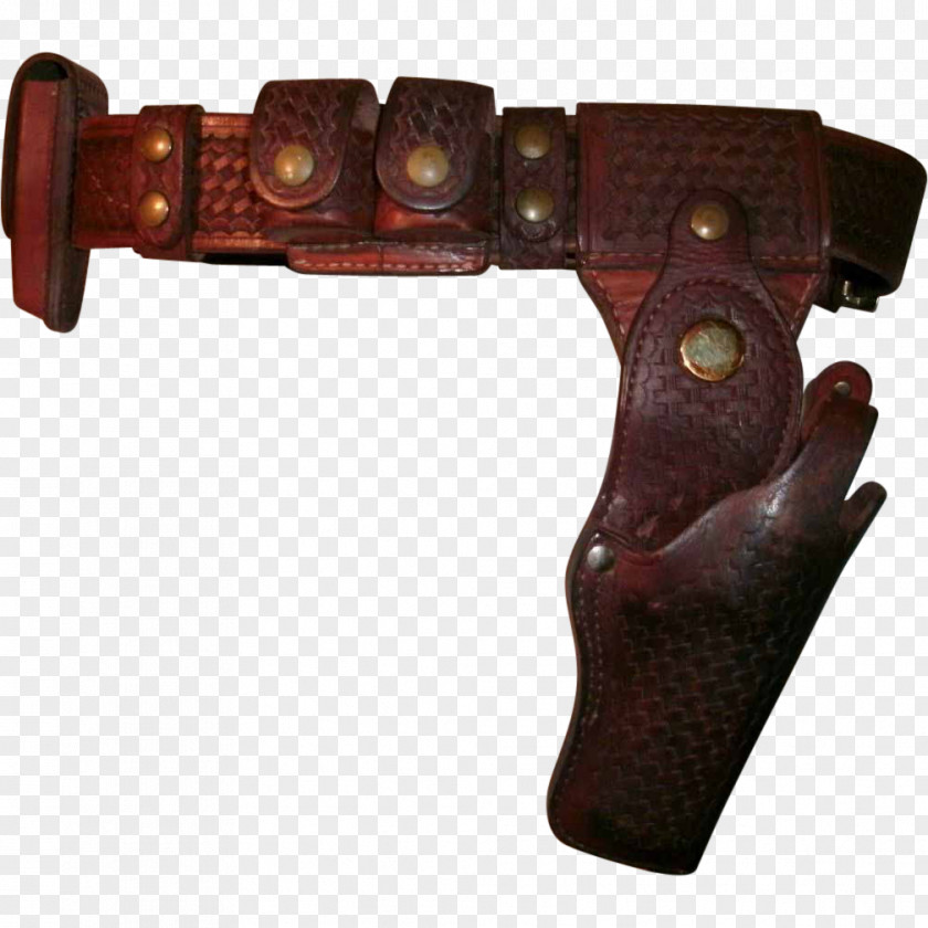 Belt Gun Holsters Firearm Revolver PNG