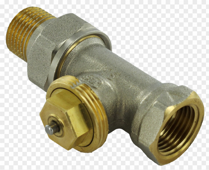 Brass Thermostatic Radiator Valve Mixing Tap Temperature PNG