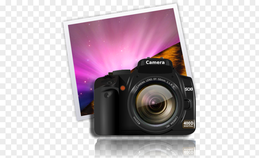 Camera Photographic Film Digital SLR Single-lens Reflex Clip Art PNG