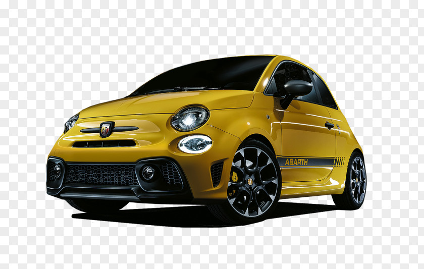 Fiat 500 Abarth Car Automobiles PNG