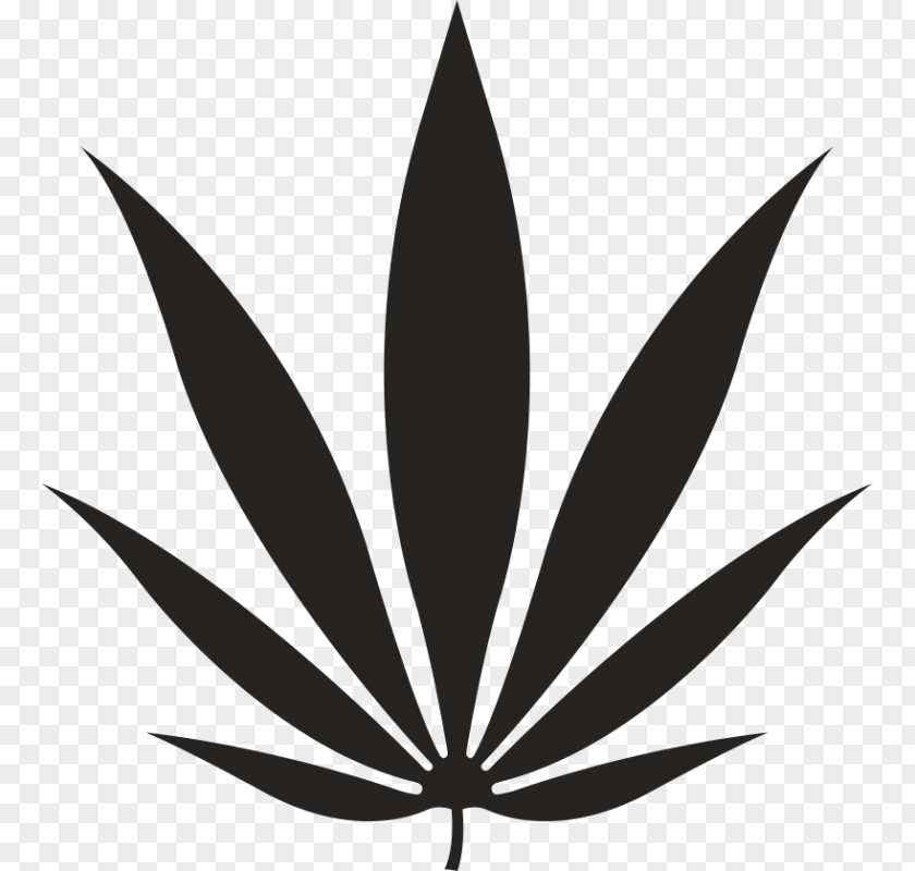 Leaf Paper Cannabis Sticker Hemp PNG