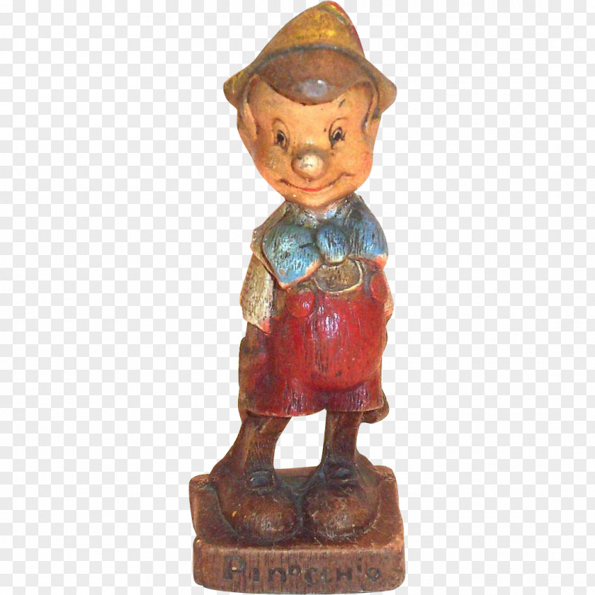 Pinocchio Walt Disney World Figurine Sculpture The Company Collectable PNG