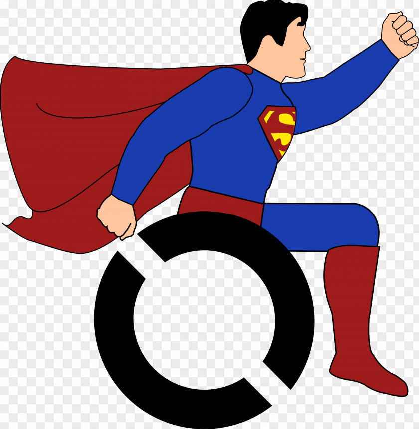Superman Disability Superhero Clip Art Image PNG