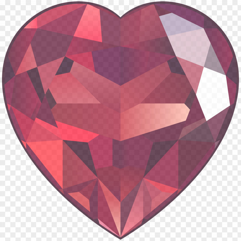 Triangle Magenta Heart Pink Red Maroon Pattern PNG