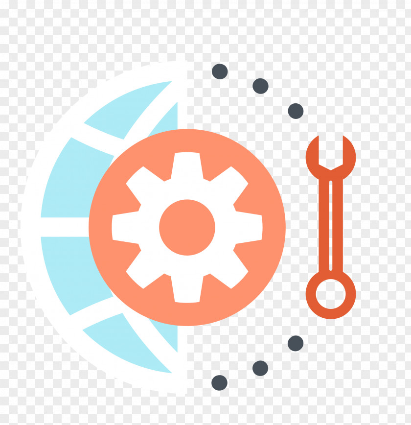 Vector Earth Gear Wrench Material Business PNG