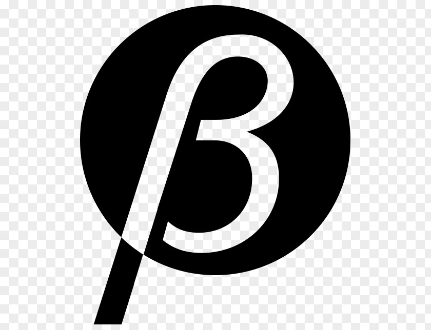 Beta Symbol Logo Brand Font PNG