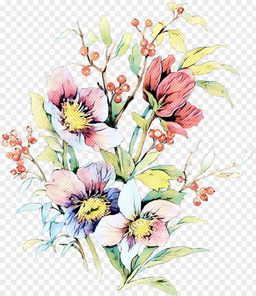 Blossom Wildflower Bouquet Of Flowers Drawing PNG