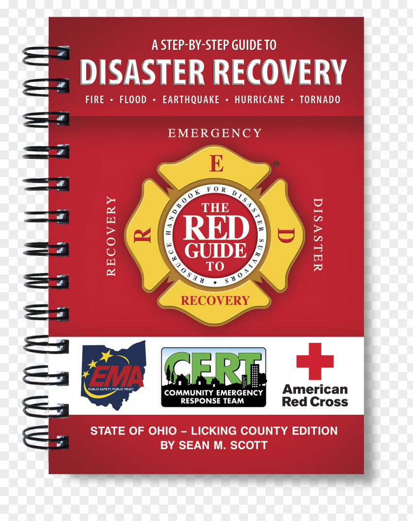 Book The Red Guide To Recovery: Resource Handbook For Disaster Survivors Recovery Emergency Management PNG