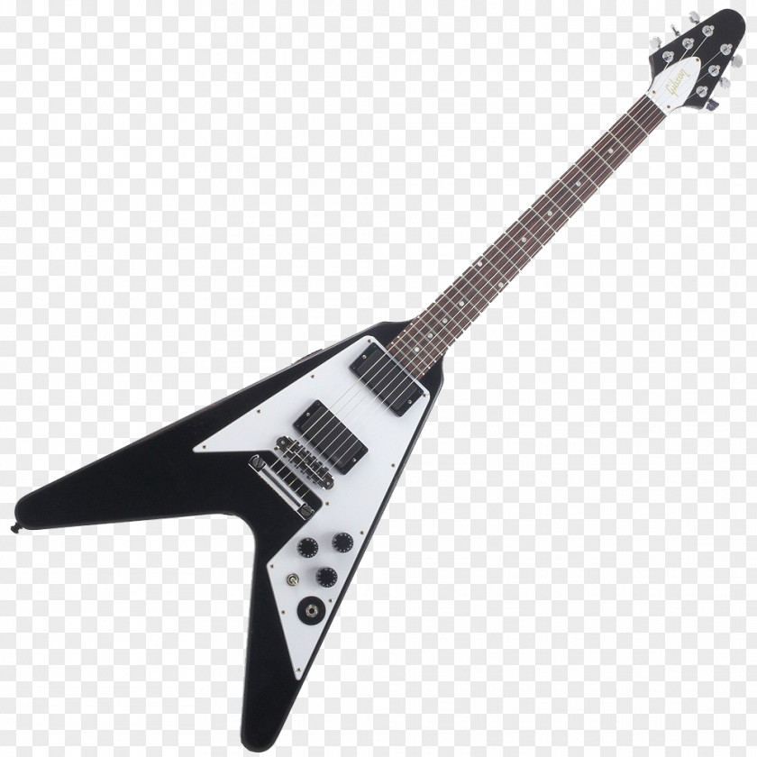 Cartoon Guitar Gibson Flying V Les Paul Custom Explorer Electric PNG