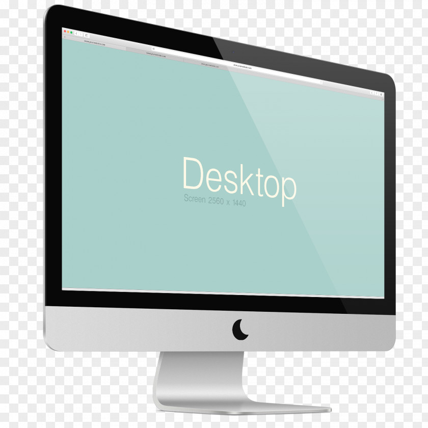 Desktop PC Macintosh Computer Monitor Display Device PNG