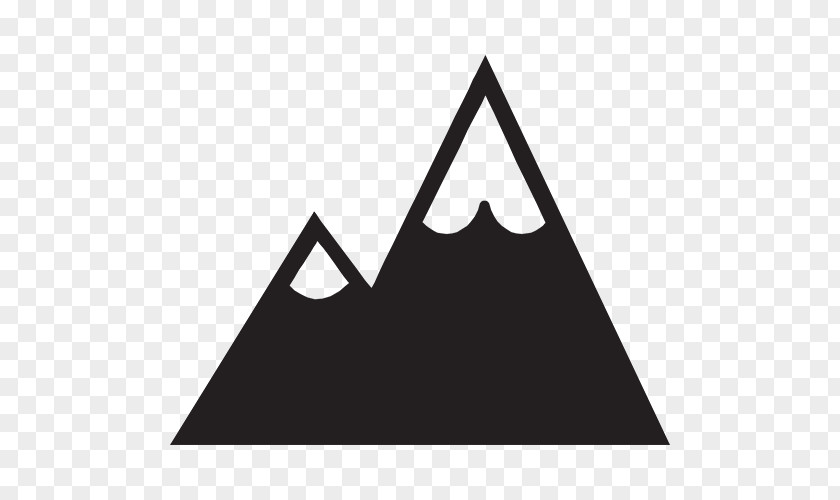 Mountain Logo Silhouette Clip Art PNG