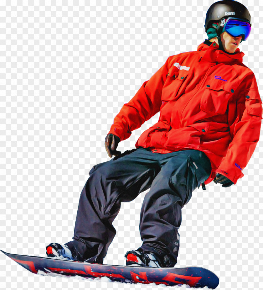 Skier Snowboarding Snowboard Ski Helmet PNG