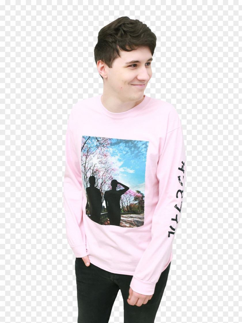 Body Advertising Dan Howell T-shirt And Phil The Amazing Book Is Not On Fire PNG