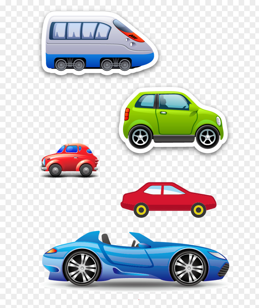 Cartoon Car Royalty-free Drawing Illustration PNG