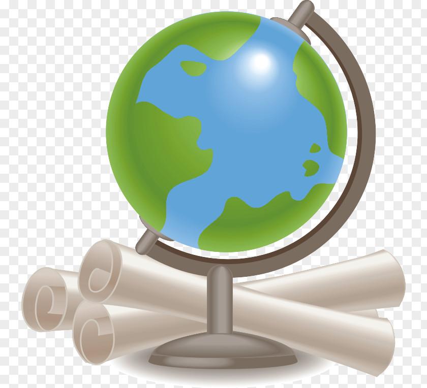 Cartoon Earth Icon PNG