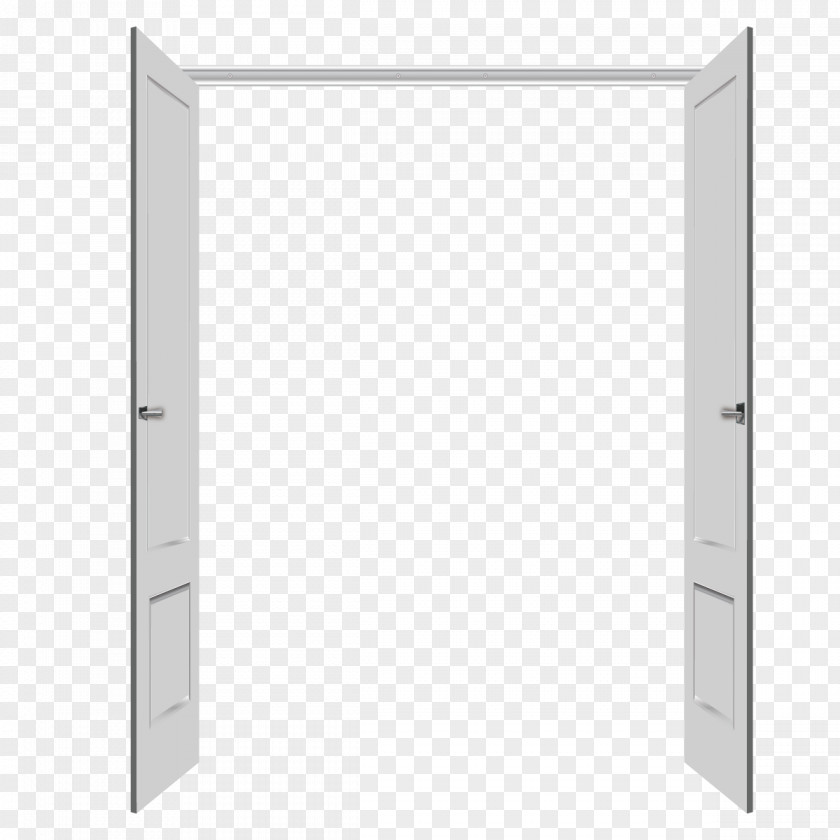 Double Door Vector Open White Black Pattern PNG