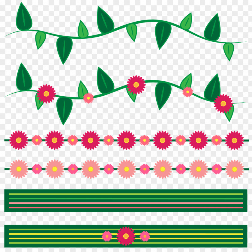 Flower Clip Art Borders And Frames Image Illustration PNG