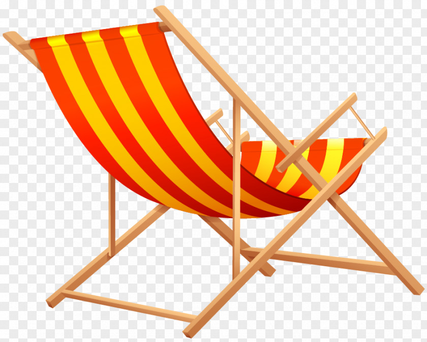 Transparent Beach Lounge Chair Clipart Picture Eames Clip Art PNG