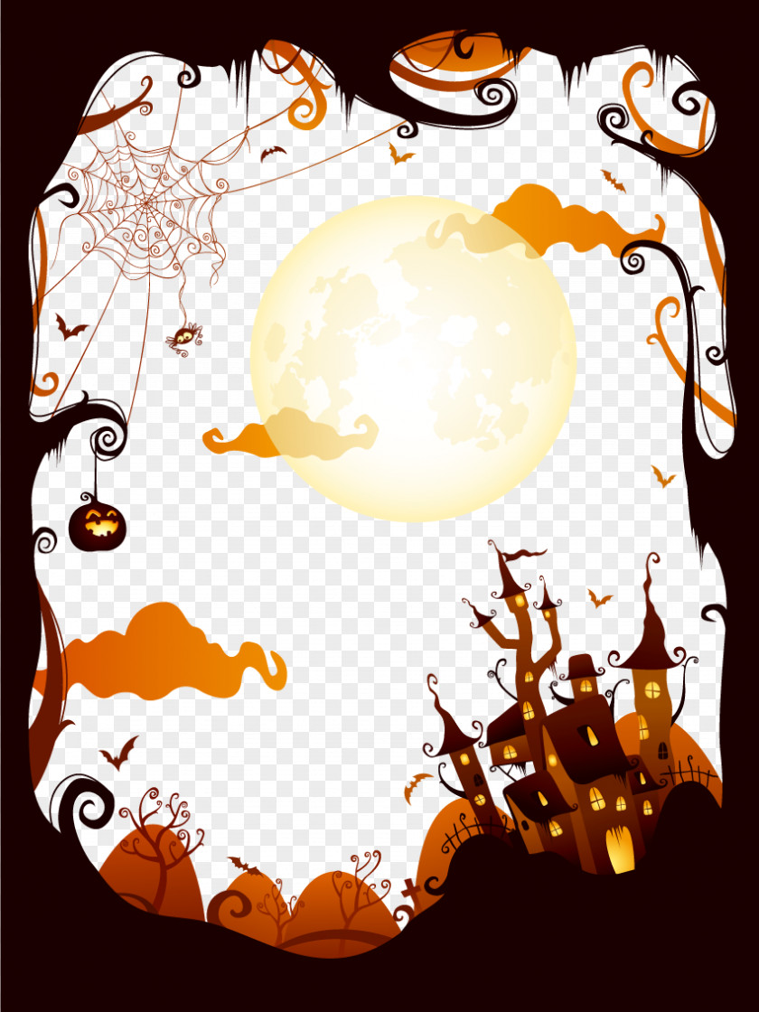 Vector Halloween Elements Costume Trick-or-treating Illustration PNG