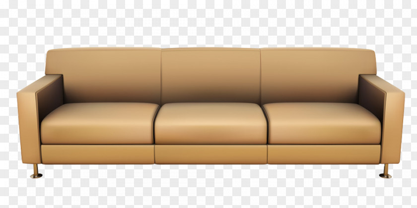 3D Sofa Couch Furniture Living Room PNG