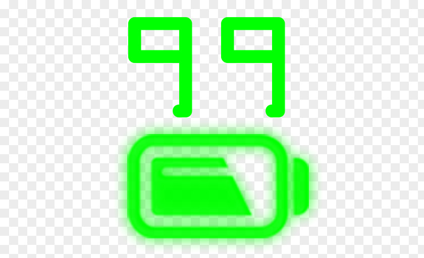 Android Electric Battery Indicator PNG