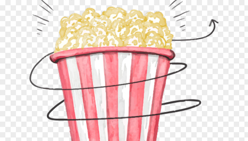 Baking Cup Documentary Popcorn Cartoon PNG