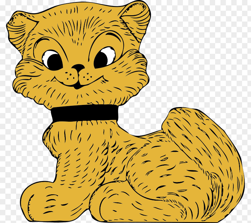 Cat Kitten Drawing Clip Art PNG